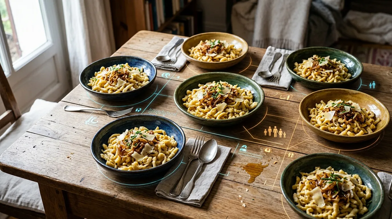 Spaetzle : recette de pâtes alsaciennes