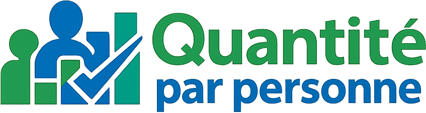 Quantité par personne